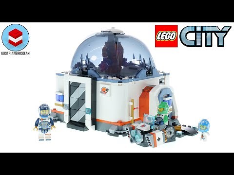 LEGO City 60439 Space Science Lab Speed Build Review