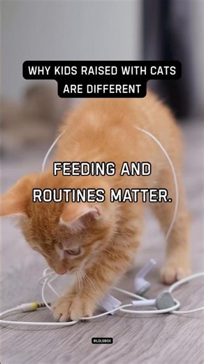 Kids gain responsibility early. Feeding and routines matter.