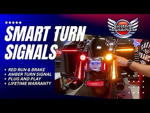 All-In-One SMART LED Turn Signals: Red Running & Brake with Amber Turn Signals + Brake Strobe