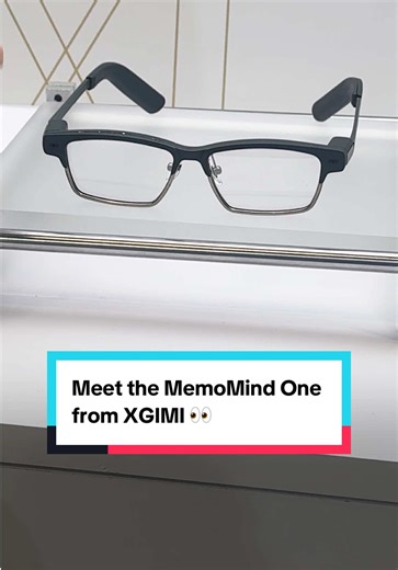Discover the MemoMind One Smart Glasses from XGIMI