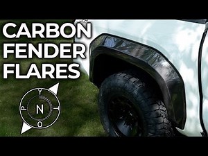 Installing Carbon Fender Flares On Our 2024 Tacoma