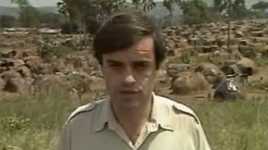 A news reporter visits Luweero triangle in January 1984 with Obote's government soldiers, and a BBC reporter visits Luweero triangle in April 1986 four months after the National Resistance Army lead by Yoweri Museveni took power. | History of Uganda