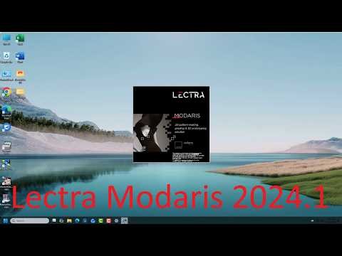 Lectra Modaris 2024.1 Expert Version working all windows