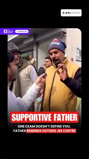 A heartwarming moment outside a JEE Mains exam centre in India has captured widespread attention, highlighting parental support amid exam pressure. While students sat for their papers, a reporter asked one father what he would do if his son failed. He replied calmly, emphasising that one exam does not define a student’s future and that alternative paths, including joining the family business, remain available. Education officials have stressed that mental health is as important as academic perfo