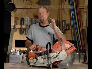 Cut-Off Concrete Saws & Saw Blades Video—ConcreteNetwork.com