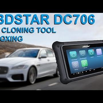 OBDStar DC706 Module Cloning Tool Unboxing