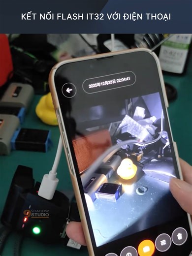 How to Connect Godox IT32 Flash to Your Phone