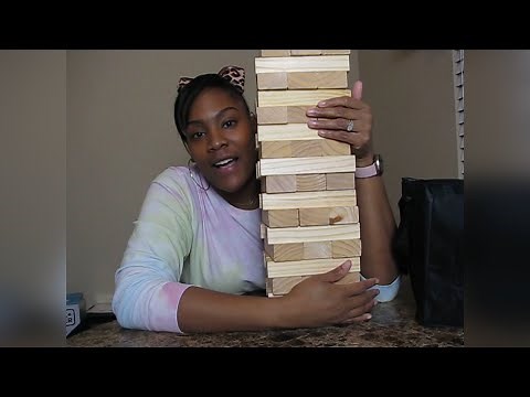 My DIY Adult Jenga Game (Video is Only for 21 and up)