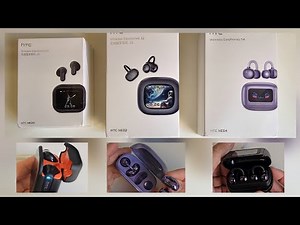 "HTC" NE20 NE32 NE54 Earbuds unboxing and overview