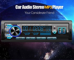 [Hot Item] Car Multimedia Fixed Panel FM Transmitter MP3 Audio Player