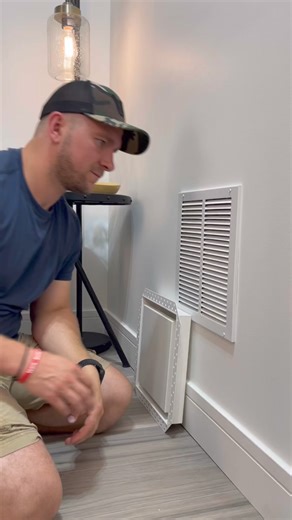 4.2M views · 8.1K reactions | Updating our ugly vent with this beautiful modern FITTES vent. #remodel #construction #homerenovation #realestate #design #entrepreneur #interiordesign #hardwork #woodworking #renovation #homedecor #tools #diy #carpentry #work #asmr #designer #homemade #engineering | WINNI | Facebook