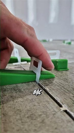 Small Plastic Tile Spacer With An Incredibly Clever Design