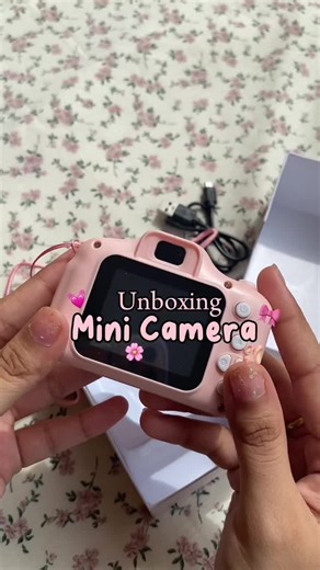 Unboxing a Mini Camera Designed for Kids