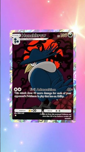 Full Art Honchkrow | Mega Rising | Pokémon TCG Pocket