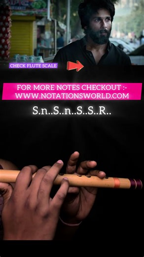 Bekhayali Flute Cover + Notes | Kabir Singh | #flutelessons #flutenotes #flutetutorial #bollywood