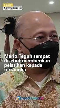 TERSERET KASUS ROBOT TRADING NET89, MARIO TEGUH DISEBUT BERI PELATIHAN PADA TERSANGKA