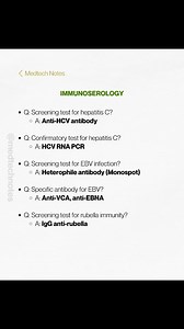 39K views · 276 reactions | immunoserology quick reviews | Medtech...