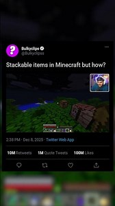 Stacking illegal items in Minecraft but how?