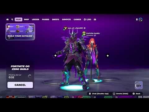 King venom plays Fortnite duo with faithablazes