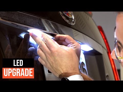 2008-2014 Cadillac CTS License Plate Bulb Replacement Guide (AUXITO 194 LED Review)