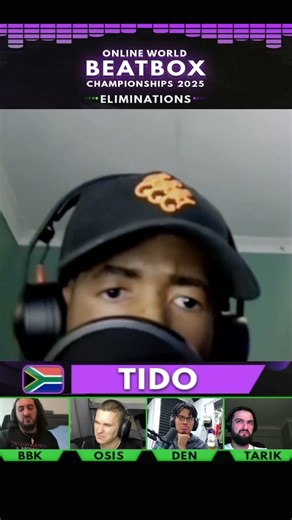 TIDO drops some heavy beatbox at OWBC25 #beatbox #OWBC25