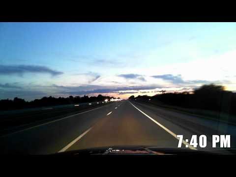 Driving Across America - Ohio to Utah - HD 50 fps Time Lapse