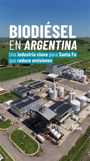 El biodiésel en Argentina 🚘 🇦🇷 Argentina es el sexto productor mundial de biodiésel, un biocombustible hecho a partir de aceite de soja y que se usa para complementar el gasoil tradicional. 🫛 En este marco, la provincia de Santa Fe es líder: ahí se producen 8 de cada 10 litros del biodiésel del país, gracias a su capacidad industrial y la cercanía con los puertos de exportación. 🌎 Marcelo Kusznierz, presidente de la Cámara Argentina de Energías Renovables (CASFER), resalta el triple impacto