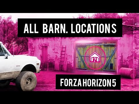 Forza Horizon 5 | All Abandoned Cars | All Barn Locations
