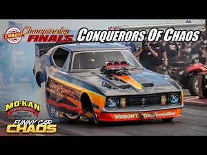 Funny Car Chaos - CHAMPIONSHIP FINALS | Mo-Kan Dragway | Drag Racing 2024