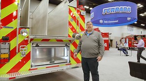 5.4K views · 49 reactions | The Trenton (NJ) Fire Department chose a Ferrara Custom Inferno Pumper, recently shown at FDIC 2025, as their next fire truck. Learn about this stock unit from Firefighter One and how it checked all the boxes for Trenton! #Ferrarafire #firetruck #firefighter | Ferrara Fire Apparatus | Facebook