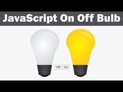 JavaScript On Off Switch Bulb