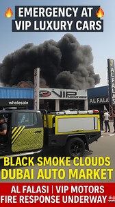 💔💔💔 FIRE OUTBREAK IN DUBAI AUTO MARKET MILLION DOLLAR MACHINES GONE IN MINUTES. AL FALASI | VIP Cars. #AbujaCar #dubaiFire | ABUJA CAR