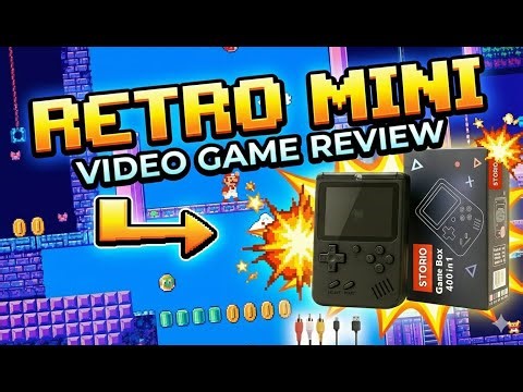 Mini Retro Gaming Console Review | Childhood Games