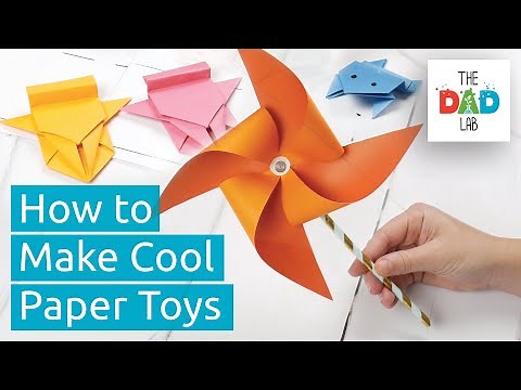 5 Simple DIY Paper Toys to Make with Kids
