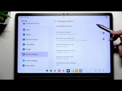 LENOVO Idea Tab Plus 12.1 Matte Edition – How to Enable Developer Options