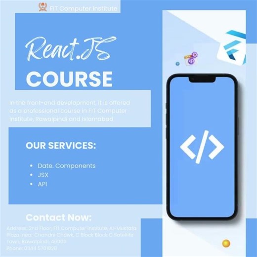 React.JS Course In Rawalpindi And Islamabad