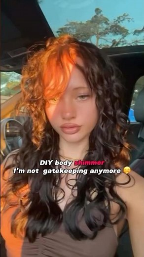 Body shimmer to glow your skin #bodyshimmer