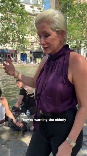 Parisians cope with intense heat wave