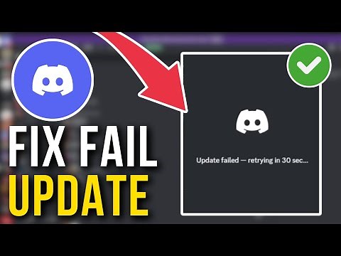 How To Fix Discord Update Failed - Full Tutorial