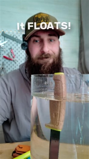 This Mora Knife… Floats 😳 #mora #knife #shorts