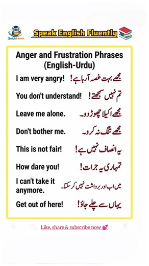 English Urdu Sentences for Daily Practice | Learn English for Beginners #learnenglish