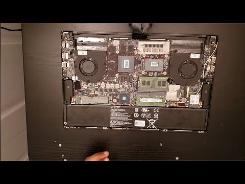 RAZER BLADE 15 ADVANCED MODEL THERMAL PASTE REPLACEMENT (HEATING FIX)