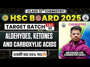 12. Aldehyde Ketones || L- 1 || Class12th || Target Batch 2024 || By :- Abhishek Sir Chemistry ASC