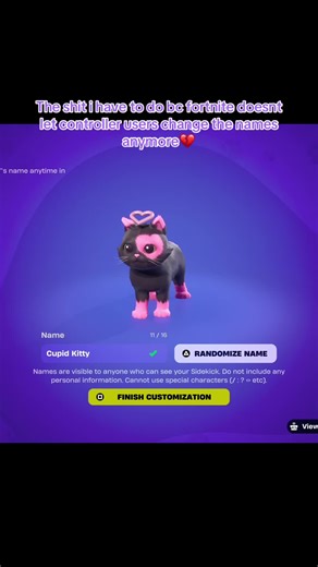 Frustrations with Fortnite Name Changes for Controller Users