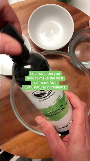 DIY All-Natural Hair Mask Tutorial Using Reetha #CapCut #HairCare