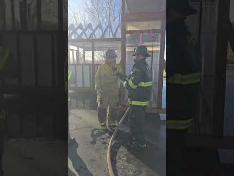 Firefighter Water Mapping Prop - Air Entrainment and Hose Streams