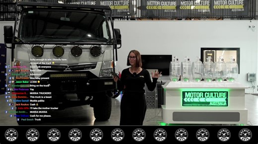 VIP-Only Fuso Truck Live Draw | Motor Culture Australia