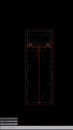 2 Door & 1 Drawer Cabinet Dynamic Block Elevation View