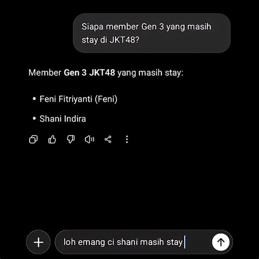 nih ver ci shani @love_matchaa81 @_shanindira next siapa lagi? #shaniindiranatio #shanijkt48 #exmemberjkt48 #fyp #4u