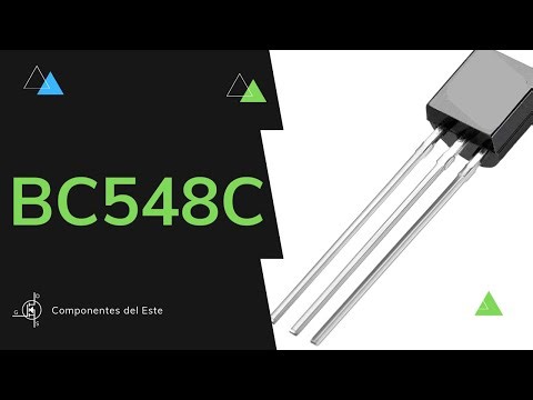 Medir / Probar Transistor BC548C 📐- Leer hoja de datos de transistor BC548C - Data sheet Bc548C
